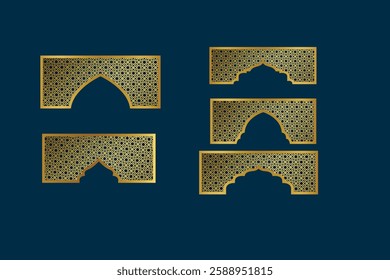 Islamic style luxury blank border collection