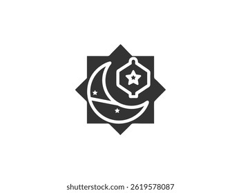 Islamic Symbol Icon, Showing E commerce or Digital Islamic Content