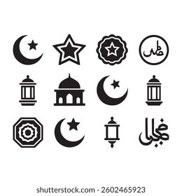  Islamic Symbols Collection for Design Projects
