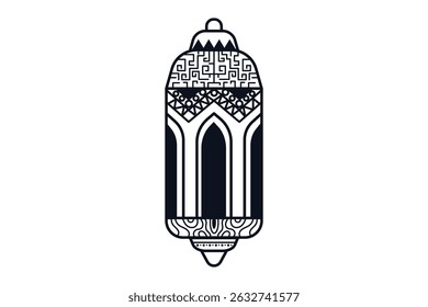 Islamic Symbols and Religious Elements Lantern