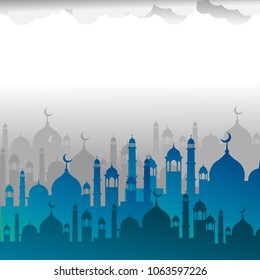 islamic template. modern design. vector