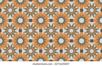 islamic textile pattern, moroccan pattern, ramadan pattern geometri seamless pattern