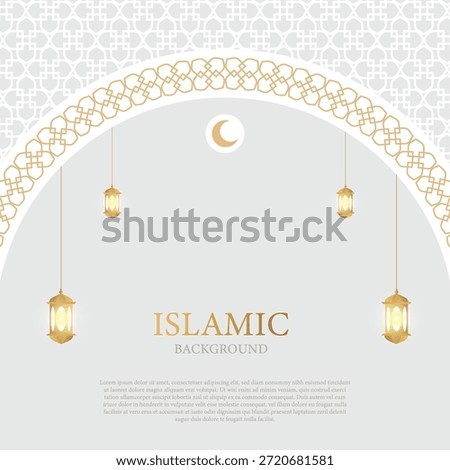 Islamic theme background design for promotion or Ramadan celebration