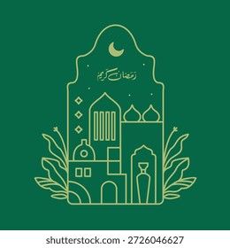 Ventanas de estilo monolíneo de temática islámica, cerámica y ollas de temática islámica, diseños de puertas boho árabes para Ramadán y Eid
