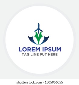 Islamic traveling logo for/any air and travels and transport business and apps 