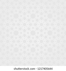 Islamic vector background with geometry pattern