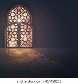 Islamic Vector Design Greeting Card Background Islamic Design Banner