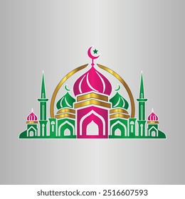 Islamischer Vektor Design Vektor Masjid