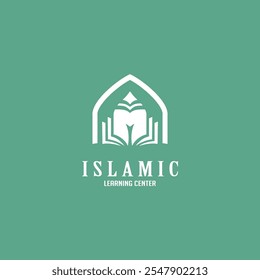 islamic vector icon islamic logo mosque design 