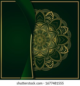 Islamic vector template, greeting card, cover for Ramadan celebration