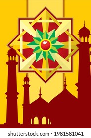Islamische Vektorgrafiken können für Ramadan-Momente oder als Dekoration für islamische Nuancen verwendet werden