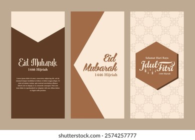 Islamic Vertical Banner Design Template