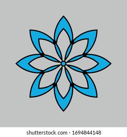 Islamic vintage floral pattern vector