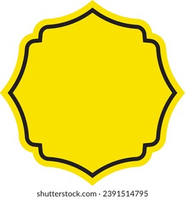 Islamic Vintage Geometry Ornamental Frame