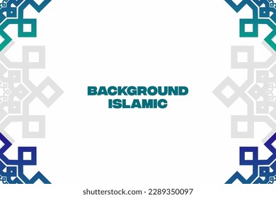 Islamisches Hintergrund-Design