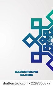 Islamisches Hintergrund-Design