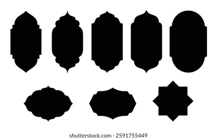 Islamic Window,Arabic Shape,Mosque Window,
Islamic Border,