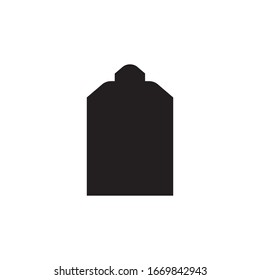 Islamic windows and door icon symbol. Silhouette of Islamic Bagde. Arabic windows and door icon. vector illustration