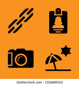 island, art, bali and digital icons set. Vector illustration for web and design