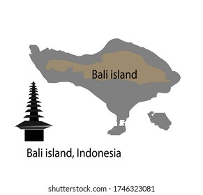 the island of Bali in the country of Indonesia