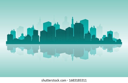 The island of beautiful view and downtown.