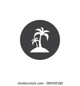 Island Icon Stock Vector (Royalty Free) 589439180 | Shutterstock