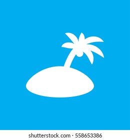island icon illustration isolated vector sign symbol