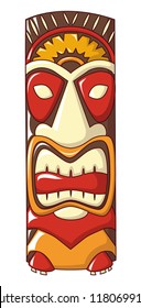 Island idol icon. Cartoon of island idol vector icon for web design isolated on white background