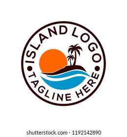 Island Logo Design