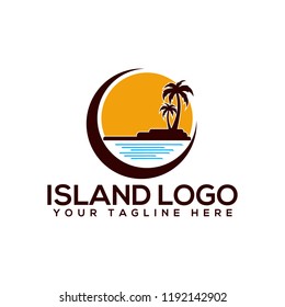 Island Logo Design