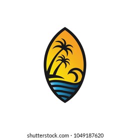 island logo template