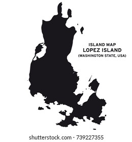 Island Map Lopez Islandwashington State 260nw 739227355 