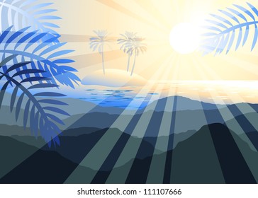 	Island in the sea
