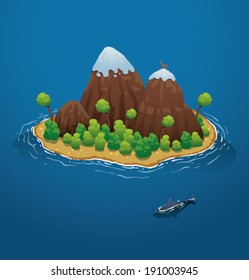 Island in the sea