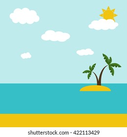 Island in the sea