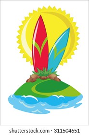 island surf