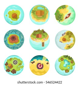 5,822 Island top view Stock Vectors, Images & Vector Art | Shutterstock