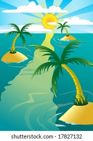 Islands seascape