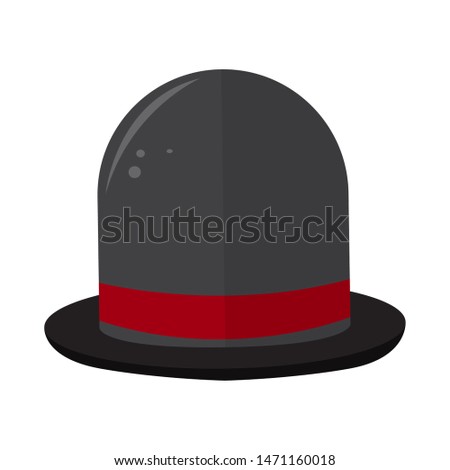 Islated vintage hat on a white background - Vector