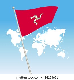 Isle of Man Flag
