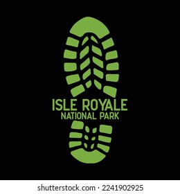 Isle Royale National Park Michigan Islands MI Hiking Boot