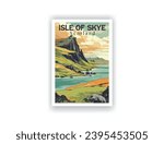 Isle of Skye, Scotland Vector Art