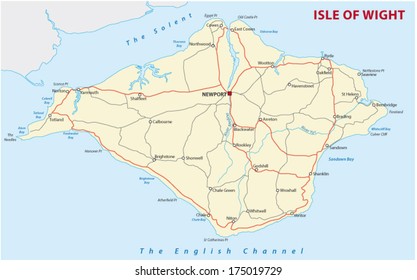 Isle Of Wight Map