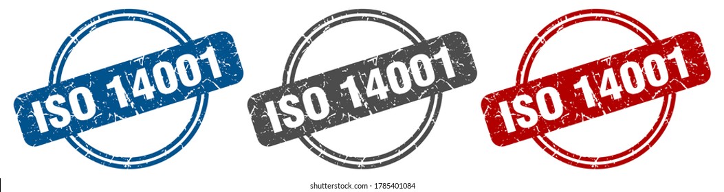 Iso 14001 Stamp. Iso 14001 Sign