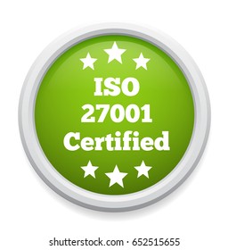 Iso 27001 button