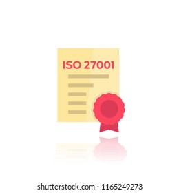 ISO 27001 certificate icon