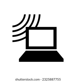 ISO 7001  CF 018: Wireless LAN sign. 