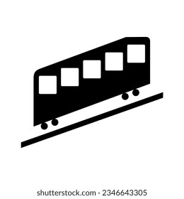 ISO 7001 TF 012: Funicular, or Cable railway 
