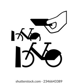 ISO 7001 TF 029: Rental bicycle 