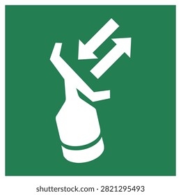 ISO 7010 E047 – Search and rescue transponder